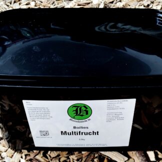 Futterboilies "Multifrucht" 20mm 3,5Kg inkl. Eimer