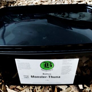 Futterboilies "Monster-Thuna" 20mm 3,5Kg inkl. Eimer